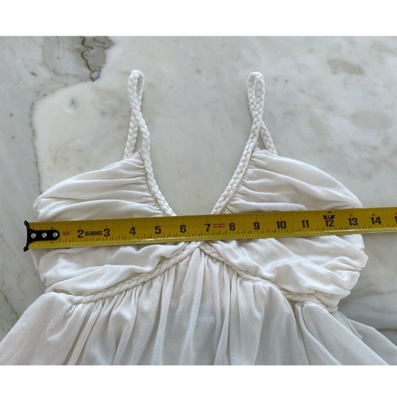 RACHEL PALLY IVORY MODAL SPANDEX DRESS SIZE MEDIUM - Picture 10 of 16